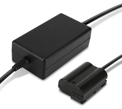 Immagine prodotto di subtel Alimentatore EH-5 + EP-5B, EH-5a EH-5b EH-5c compatibile con ca. 3,5m + DC Coupler accu Adattatore, Alimentazione da corrente di rete Accoppiatore CC, dummy battery