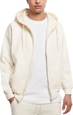 Produktbild von Urban Classics TB014C | Herren Zip Hoody Kapuzensweatjacke - Farbe: whitesand - Größe: M
