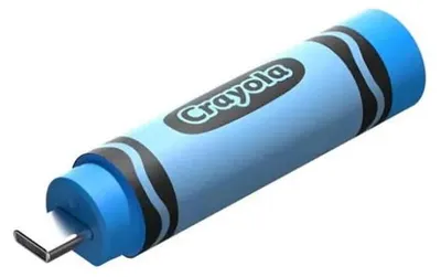 Immagine prodotto di SanDisk Crayola, 64 GB, USB Type-C, 3.2 Gen 1 (3.1 Gen 1), cappuccio, 10 g, blu