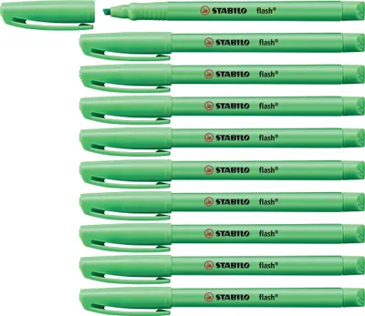 Produktbild von Textmarker - STABILO flash - Einzelstift - grün