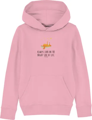Produktbild von Mr. & Mrs. Panda Kinderpullover Fuchs Sterne 12-14 Jahre (152/164) - Baumwolle Pink - Geschenk, Positiv, Optimistisch, Hoody, Sweatshirt, Kapuzenpullover, Pullover, Sweater