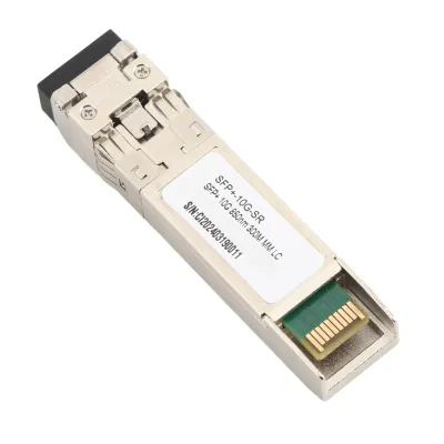 Zdjęcie produktu dla moduł 10G SFP+, optyczny nadajnik-odbiornik SFP+, moduł światłowodowy, zestaw modułów światłowodowych, moduł LC Gigabit, moduł światłowodowy