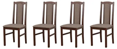 Produktbild von ESSZIMMERSTUHL - 4er-Set Bos 7 nussbaum hygge 20
