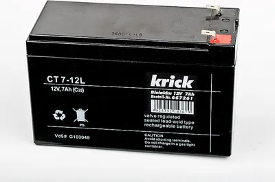 Imagen del producto de Batería Krick, 12V / 7Ah