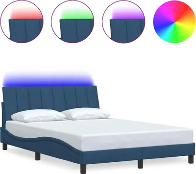 Zdjęcie produktu dla VidaXL 3310453, Niebieski, 125 cm, 2,18 m, 74,5 cm, 1200 x 2000 mm, 1 szt.