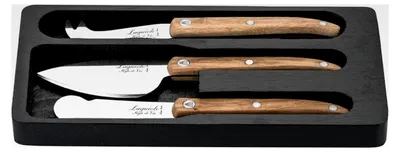 Produktbild von Käsemesser-Set Innovation Line, 3-teilig aus Eichenholz