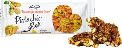 Produktbild von Sahha | Pistachio Bar – Pistazienriegel – Vegan glutenfrei