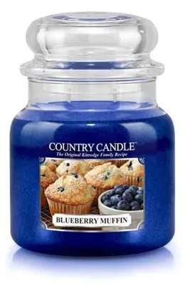 Obrázok produktu pre Country Candle Blueberry Muffin vonná sviečka stredná 2-knôtová (453 g)