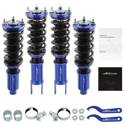 Produktbild von Gewindefahrwerk Tieferlegungssatz for Honda Civic ED2 ED3 ED4 ED6 Stoßdämpfer