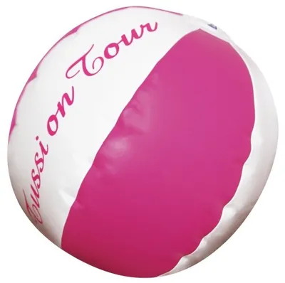 Produktbild von Tussi on Tour Beachball Wasserball pink weiß
