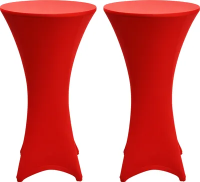 Immagine prodotto di Set di 2 copritavoli Beautissu Stella elasticizzati Ø 80 cm