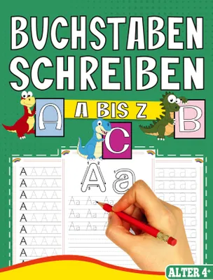 Produktbild von Buchstaben Schreiben A bis Z - Das Dino Lernheft für Kinder ab 4 Jahren