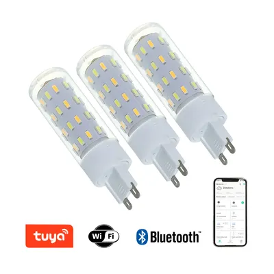 Produktbild von Immax NEO LITE Set 3x Smart bulb LED G9 4W CCT, warmes Kaltweiß, dimmbar, WiFi, TUYA, Beacon