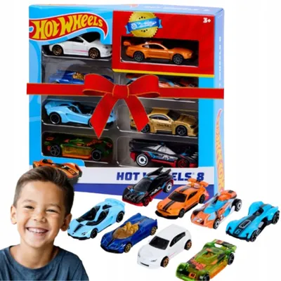 Produktbild von Hot Wheels Premium Autos Mega Set 8er Geschenk