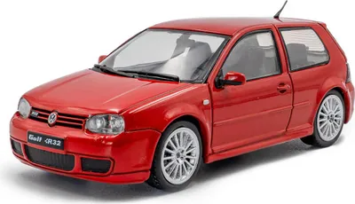Produktbild von Solido 421438274 VW Golf 4 R32 2003 rot 1:43