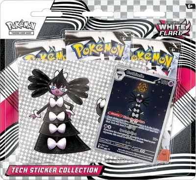 Obrázek produktu pro Pokémon TCG: SV10.5 White Flare - Tech Sticker Collection