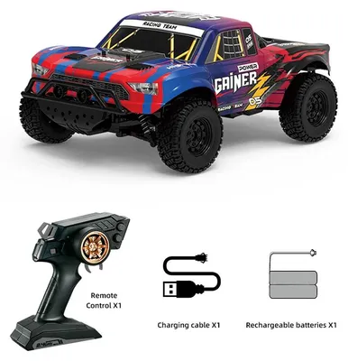 Immagine prodotto di Auto radiocomandata - Buggy fuoristrada - Scala 1:12 - 2,4 GHz - Velocità massima 20 km/h - Funzione drift - Portata 50 metri - Blu