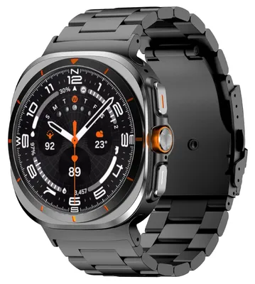 Obrázek produktu pro Náramek pro chytré hodinky z titanové slitiny pro Samsung Galaxy Watch Ultra 47 mm, černý