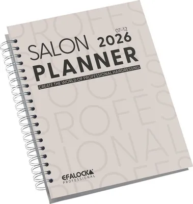 Produktbild von Efalock Salon Planner Vormerkbuch 2026 2-Bände