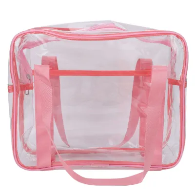 Produktbild von Klare Kosmetiktasche,durchsichtige Kosmetiktasche,Kosmetiktasche,Reisekosmetiktasche,Kulturtasche,durchsichtiger Kulturbeutel