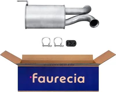 Produktbild von HELLA 8LC 366 023-461 Mittelschalldämpfer Schalldämpfer für CITROËN XM (Y4) XM Break (Y4)