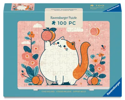Productafbeelding van Mini-puzzel, 100 stukjes - Perzikdromen