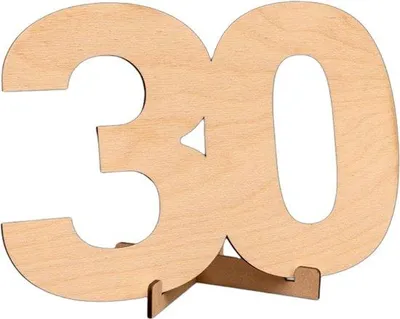 Produktbild von Houten Geburtstagsdekorationen für 30-Jährige - Ideale Geschenke für Mädchen und Jungen - Dekorative Geschenke zum 30. Geburtstag