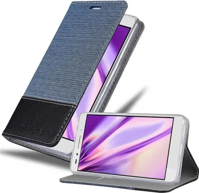 Obrázek produktu pro Cadorabo pouzdro pro Honor 7 Protective Case in Blue Pouzdro na mobilní telefon kryt kryt kryt