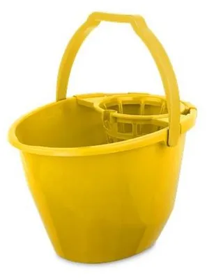 Produktbild von Bodenreinigungseimer mit Auswringkorb, gelb, 11 l, BONUS B105