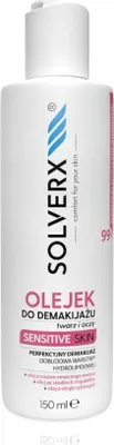 Obrázok produktu pre Jemný odličovací olej pre ženy Solverx Sensitive Skin, 150ml