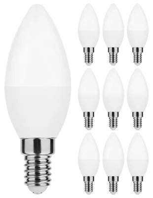 Produktbild von Modee LED-Kerzenlampe E14 C37 8,5W 806lm 4000K (10 St.)