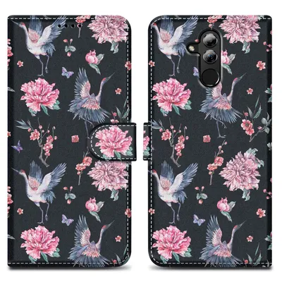 Immagine prodotto di Cadorabo custodia protettiva per Huawei MATE 20 LITE cover design nero telefono cellulare custodia protettiva cover cover magnetica cover
