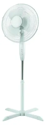 Produktbild von ACA Standventilator mit Beleuchtung, weiß, 45 cm, 55 W Wechselstrom, FANSPWH10