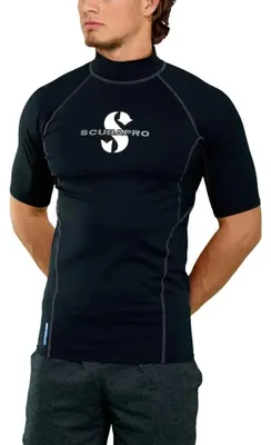 Produktbild von Scubapro Upf 80 T Flex Kurzarm-rash Guard Schwarz S Mann Schwarz S