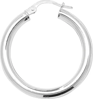 Produktbild von 925 Sterling Silber Damen - Paar Creolen - 20mm; WJS1904