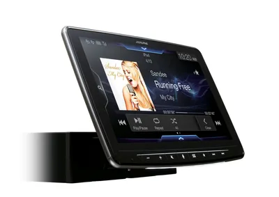 Produktbild von Alpine ILX-F903D, Schwarz, 1 DIN, 50 W, AAC, FLAC, MP3, WMA, MP4, LCD