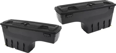 Produktbild von Robuste Ladeboxen für Pick-ups mit Montageset, 50 Stück, mit Zahlenschloss – für JEEP GLADIATOR, 4-türig