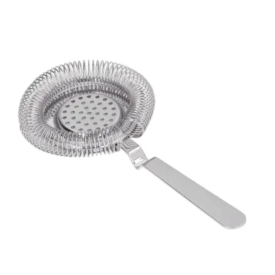 Obrázok produktu pre Bar Strainer,Bar Strainer z nehrdzavejúcej ocele,Cocktail Strainer,Ice Cubes Strainer for Bar,Bartending Filter,Drink Strainer
