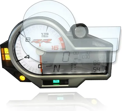 Produktbild von BMW S1000RR / S1000XR 2015+ Tachoschutzfolie Displayschutzfolie 2x Ultra Clear