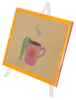Productafbeelding van HomeBound fotolijst, geschikt voor foto's van 20 x 15 cm, oranje