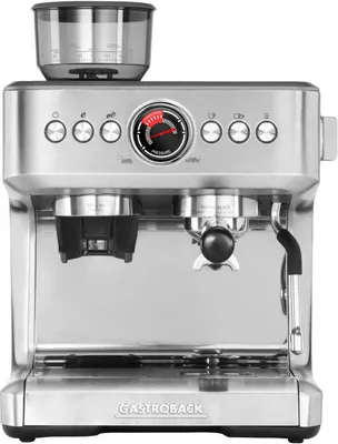 Produktbild von Gastroback Design Advanced Duo, Espressomaschine, 2,8 l, Kaffeebohnen, Eingebautes Mahlwerk, 3000 W, Edelstahl