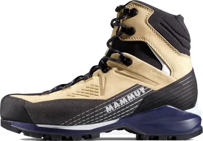 Kento Guide II High GTX Bergstiefel von Mammut in Schwarz und Beige; ideal für Damen.