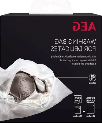 Produktbild von Famanu Wäschebeutel für empfindliche Stoffe - Maße 40x60cm und 30x40cm - Set von 2