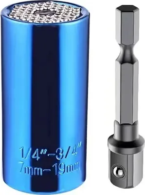 Image de Clé universelle bleue - Outil indispensable pour bricoleurs KP30697