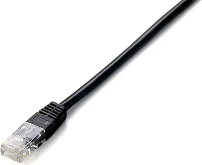 Produktbild von Equip Patchkabel Cat5e U/UTP 2xRJ45 2.00m schwarz Polybeutel