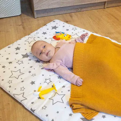 Immagine prodotto di Coperta in bambù NEW BABY 100x80 cm senape