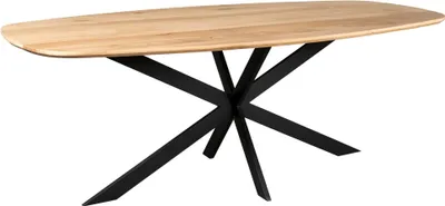 Produktbild von Starfurn – Esstisch Ferris aus Eiche | Dänisches Oval 280 cm | Natur