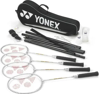 Produktbild von Yonex Badminton Set 4 Spieler - Komplettset mit Schlägern und Netz