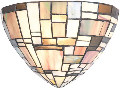 Produktbild von LumiLamp Wandlampe TIFFANY bunt 5LL-5844 Glas 30x16x18 cm