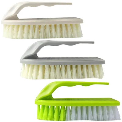 3-teiliges Schrubbbürsten-Set für Bad, Küche und Boden